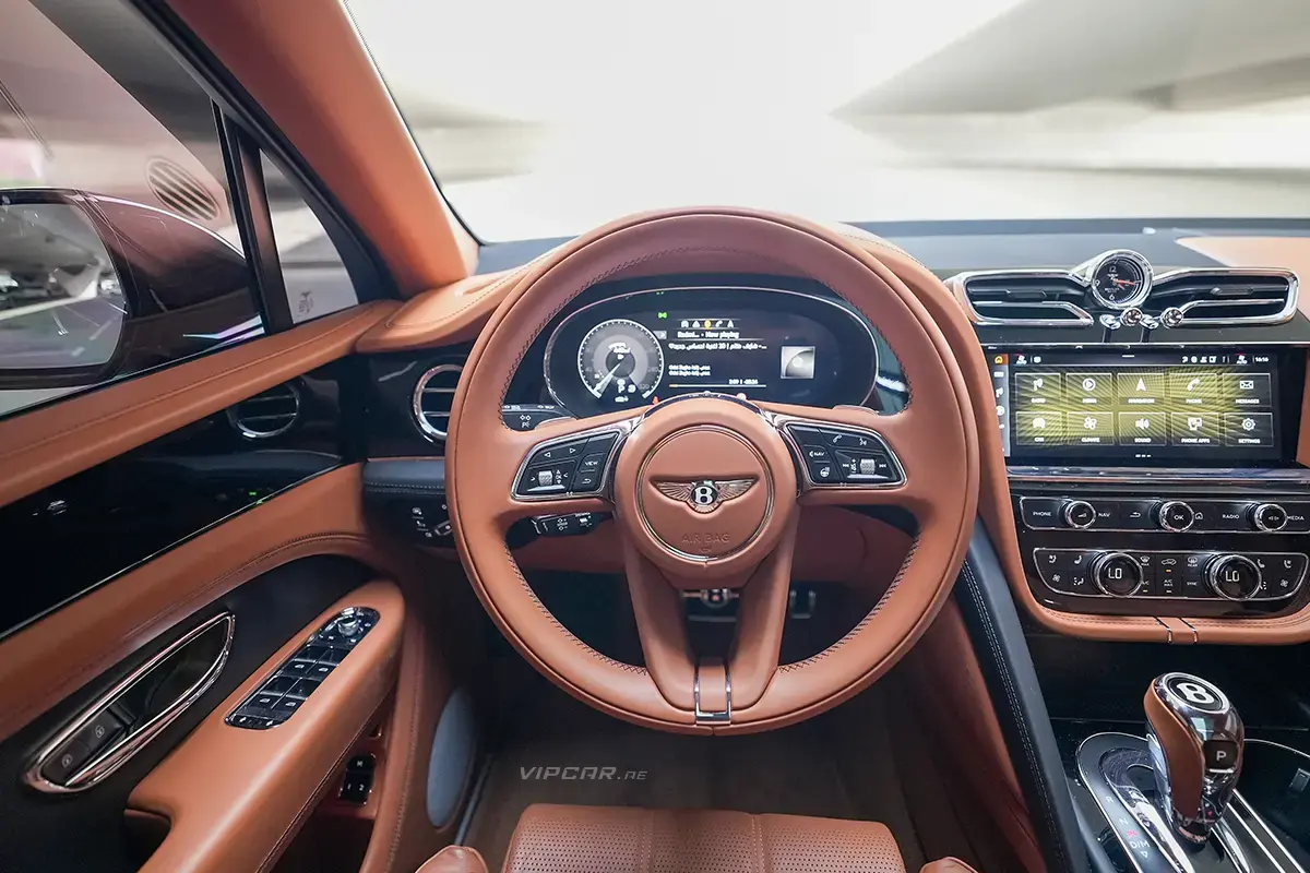 Bentley Bentayga Steering