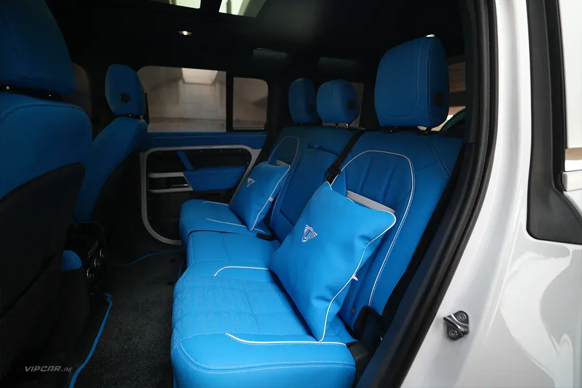 Land Rover Defender Interior Back Seats