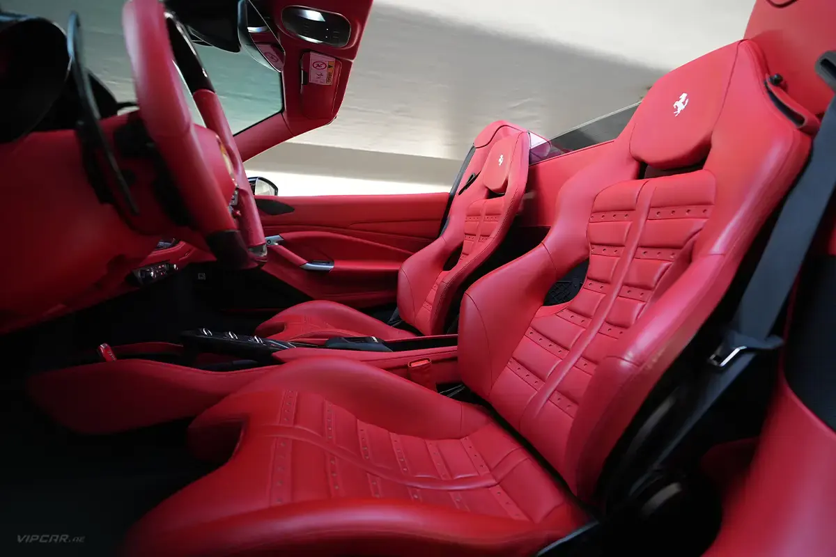 Ferrari F8 Interior Front Seats