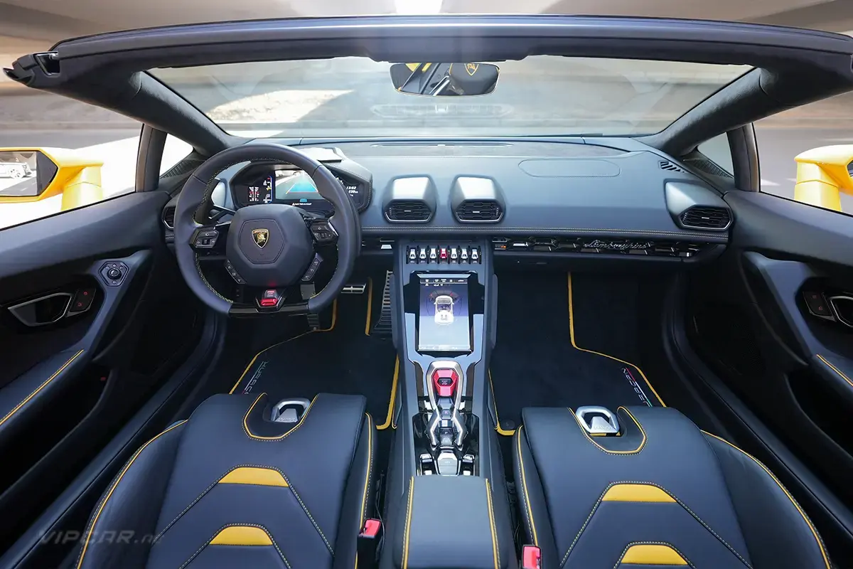 Lamborghini Huracan Evo Spyder Interior