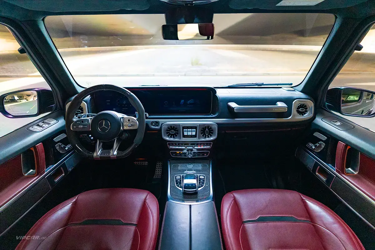 Mercedes G63 Grey Exterior Interior